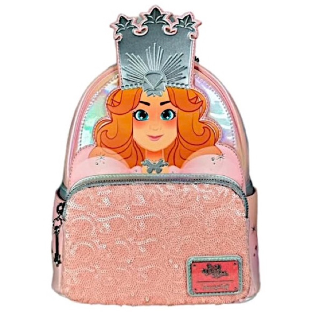 NWT Wizard of Oz Glinda Sequin Loungefly